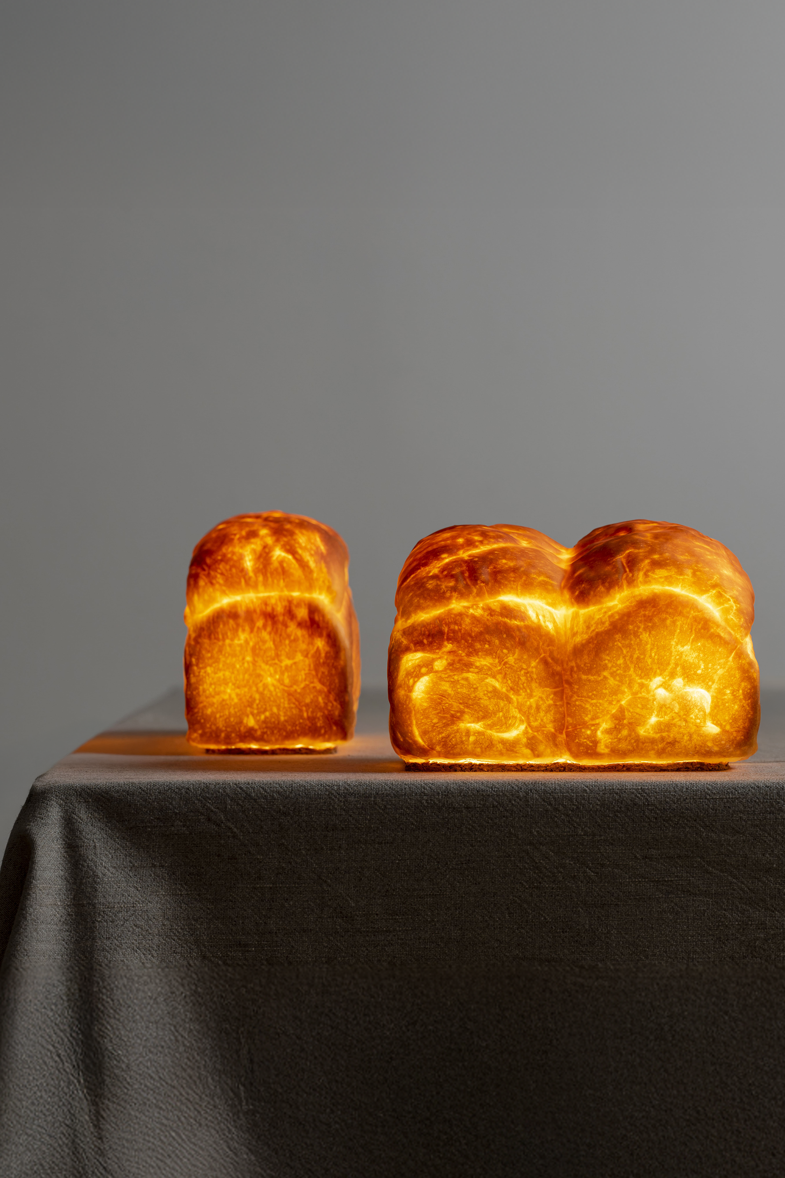 Yukiko Morita - Pain de Mie Bread Lamp (LED Light with AC Power Cord) · TINGKO SELECT