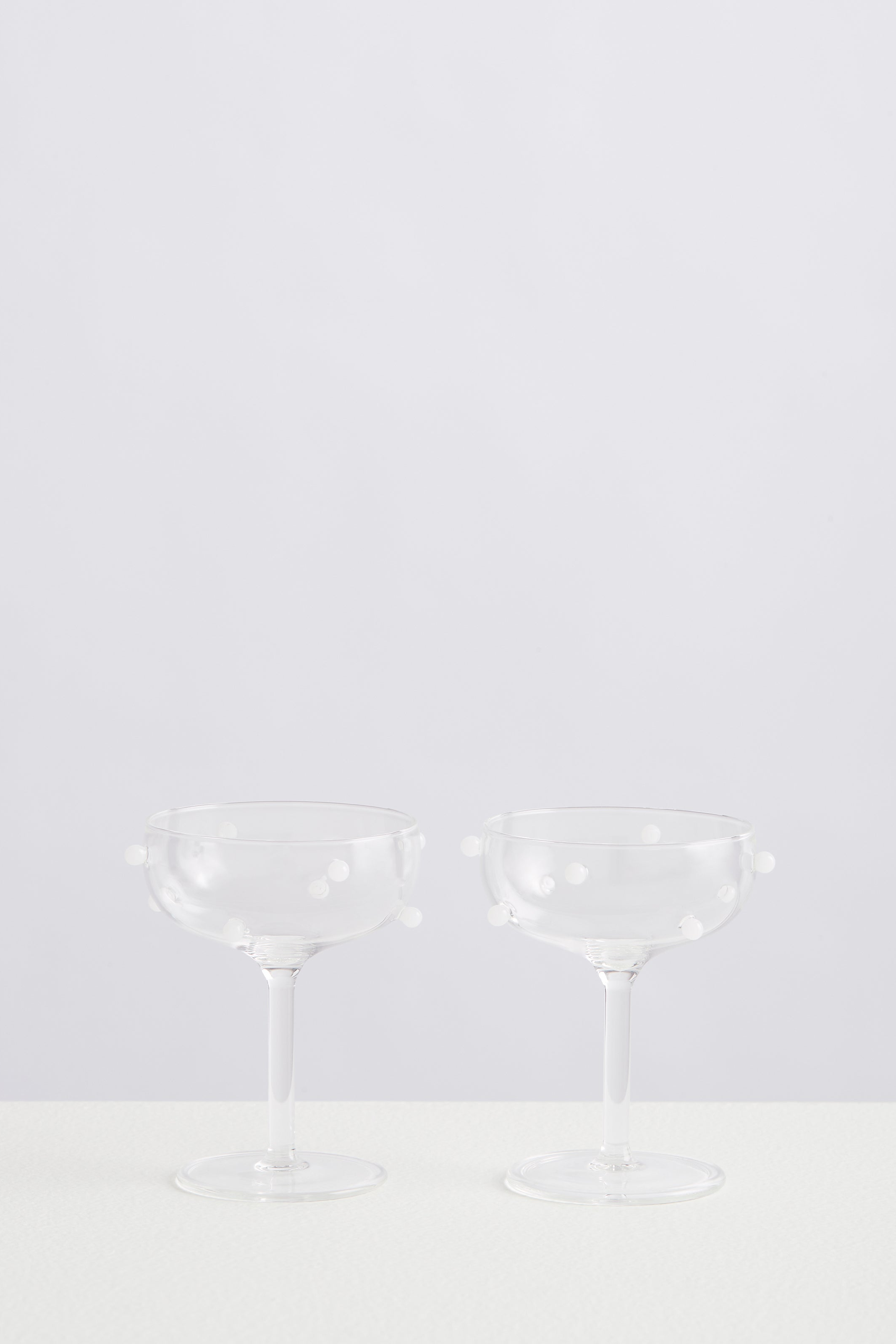 Maison Balzac - 2 Pomponette Champagne Coupes · TINGKO SELECT