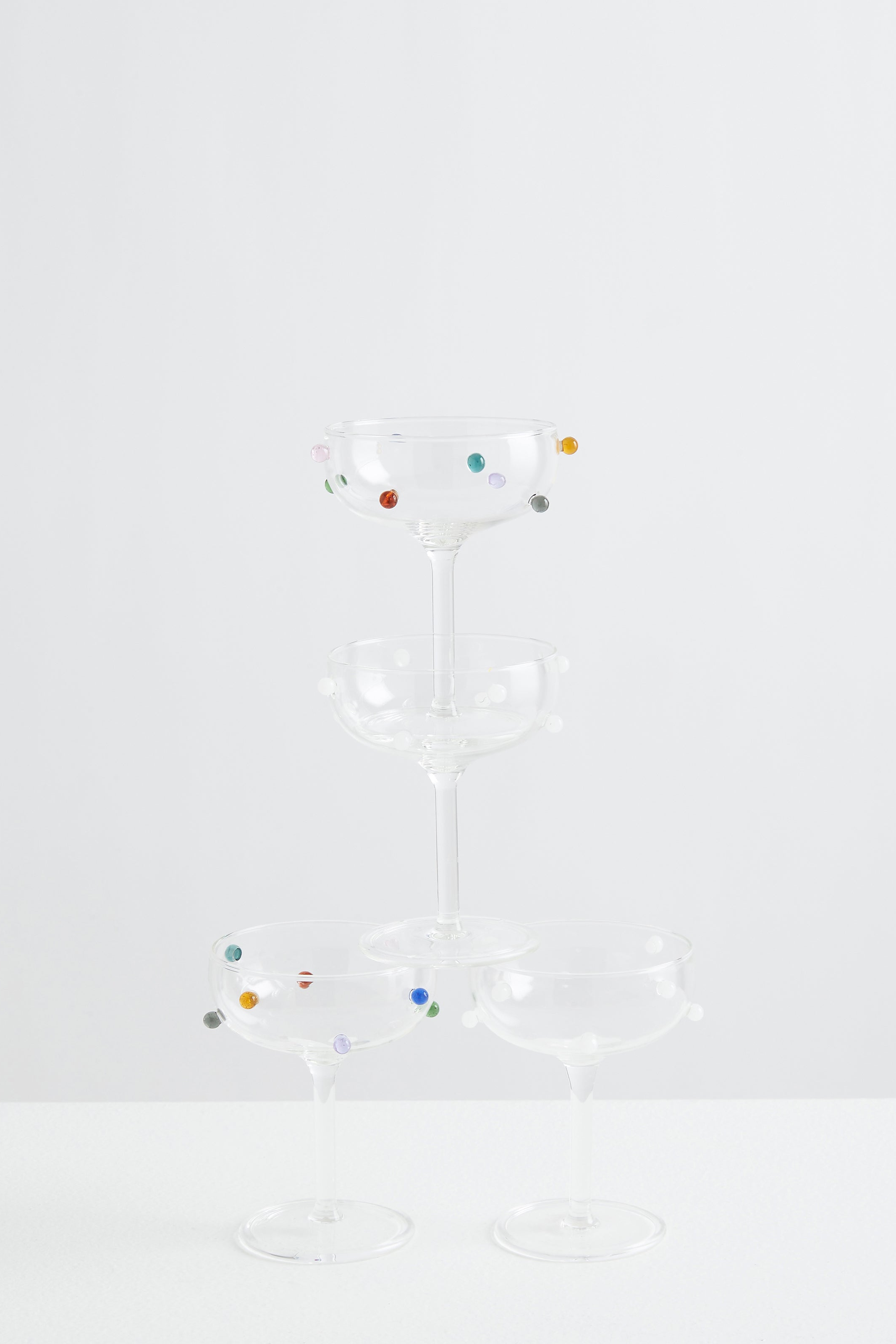 Maison Balzac - 2 Pomponette Champagne Coupes · TINGKO SELECT