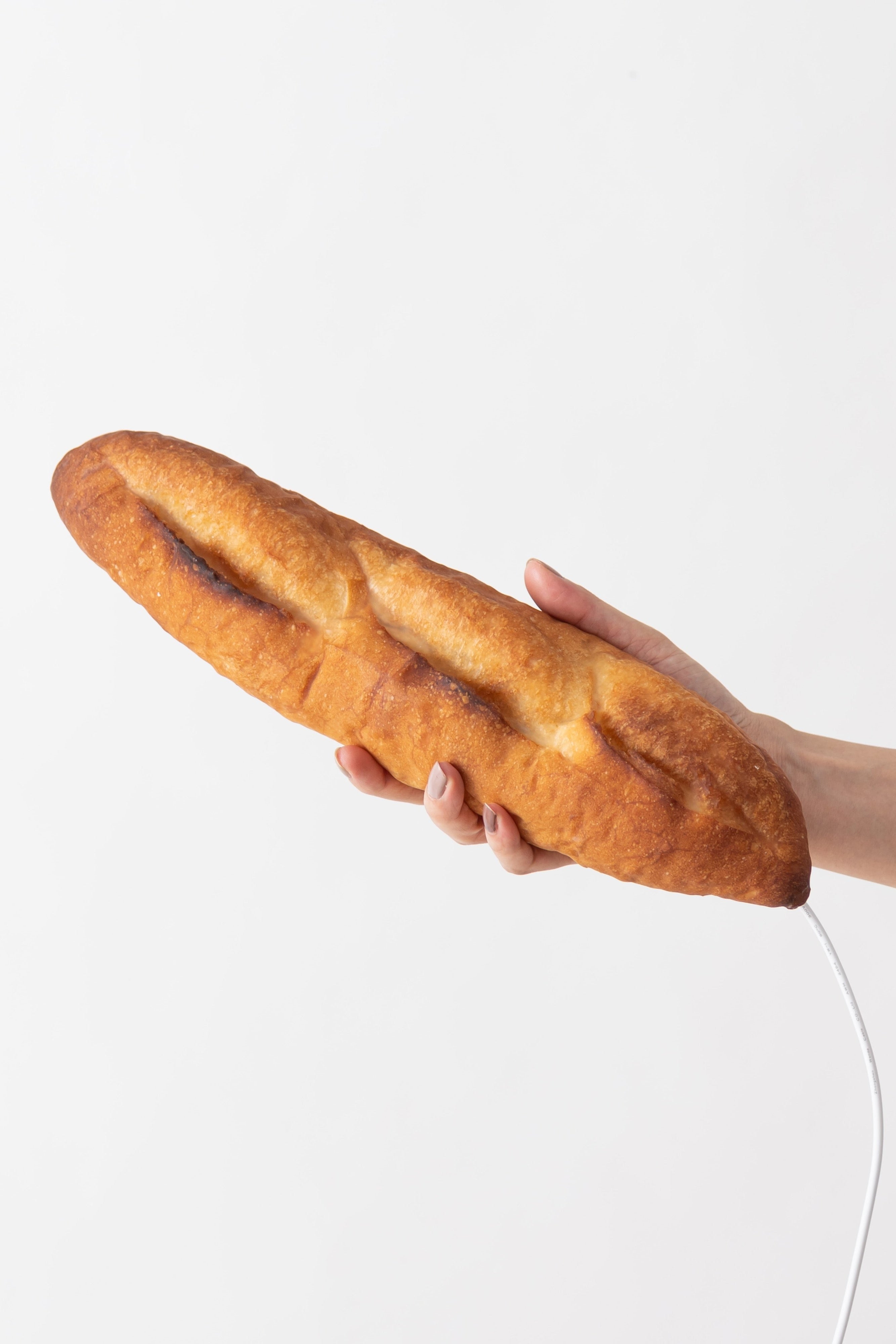 Yukiko Morita - Batard Bread Lamp (LED Light with AC Power Cord) · TINGKO SELECT