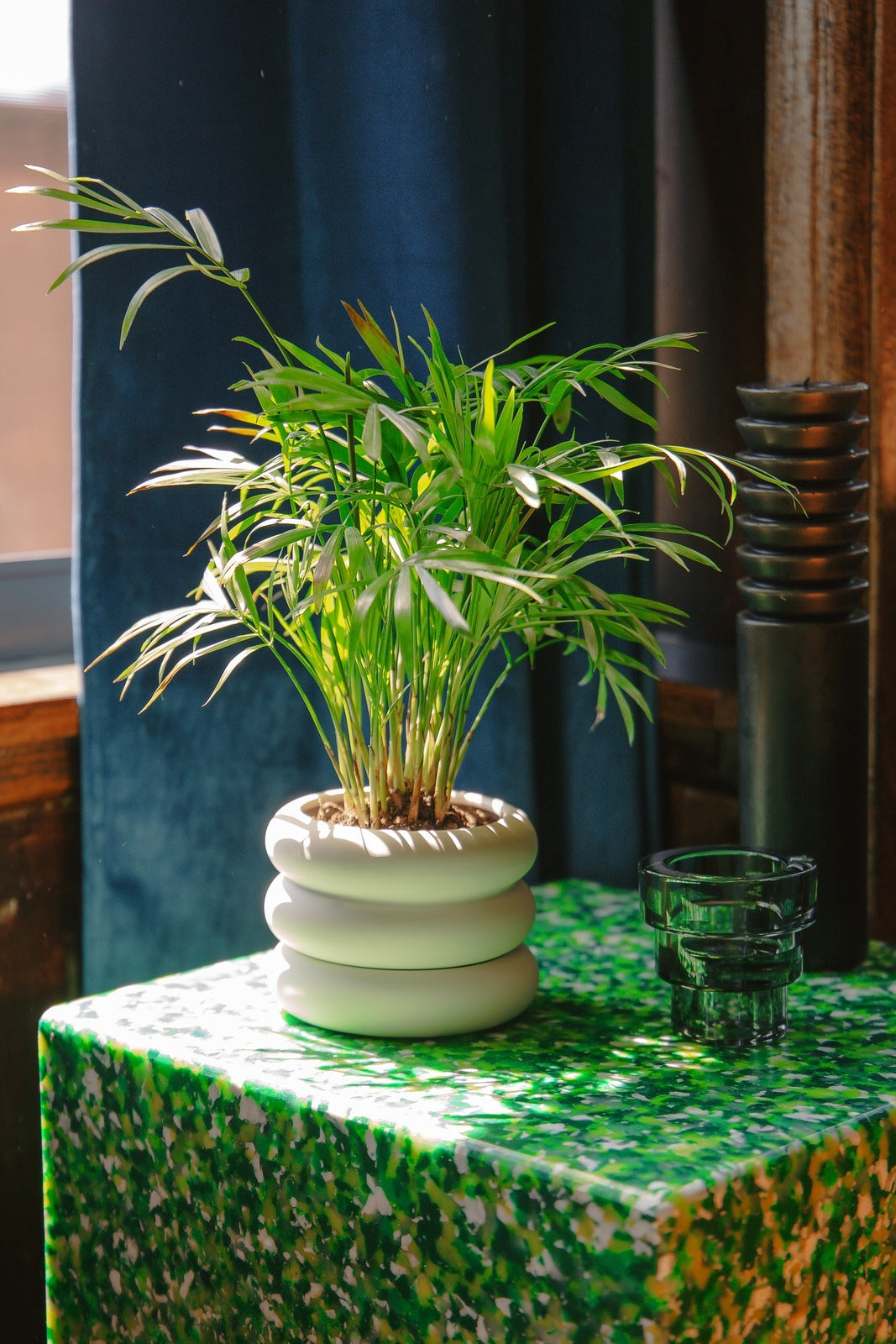 Stacking Planter Mini Short · White