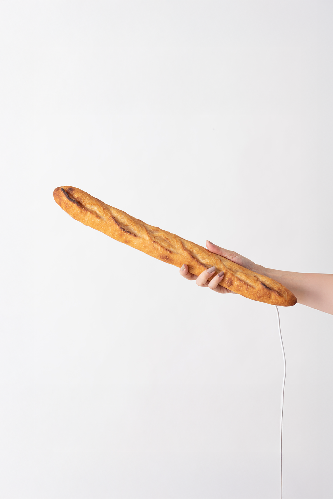 Yukiko Morita - Baguette Bread Lamp (LED Light with AC Power Cord) · TINGKO SELECT