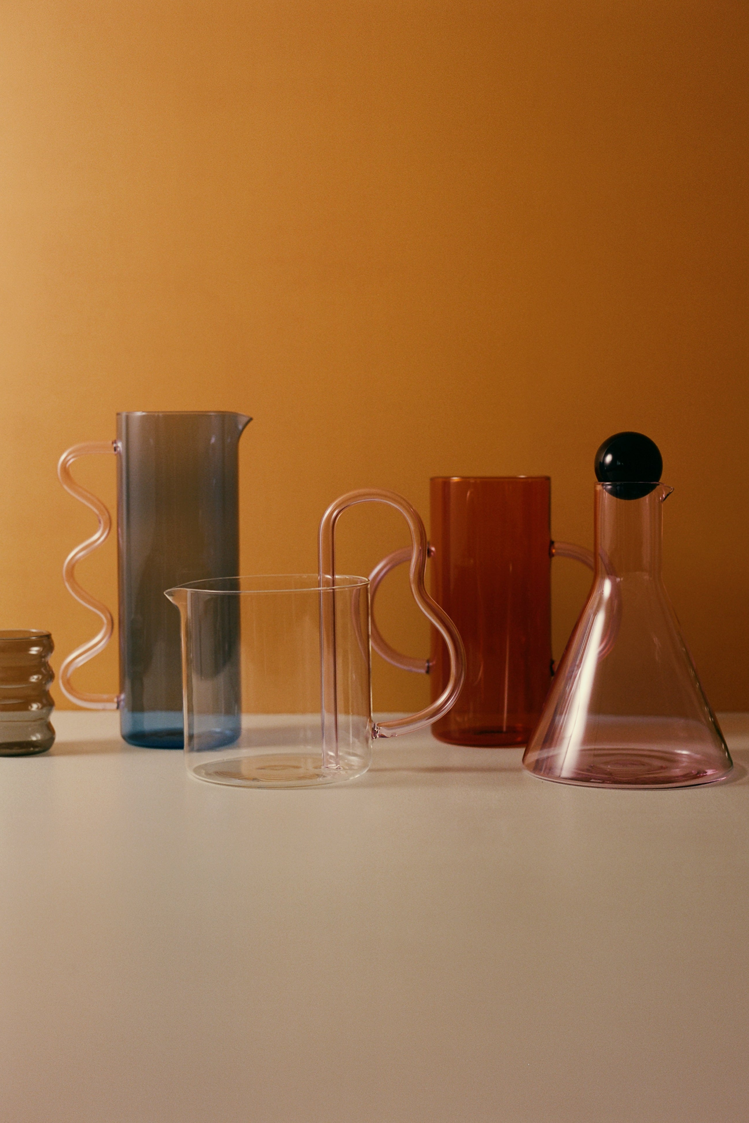 Sophie Lou Jacobsen - Bilboquet Carafe · Pink + Black · TINGKO SELECT