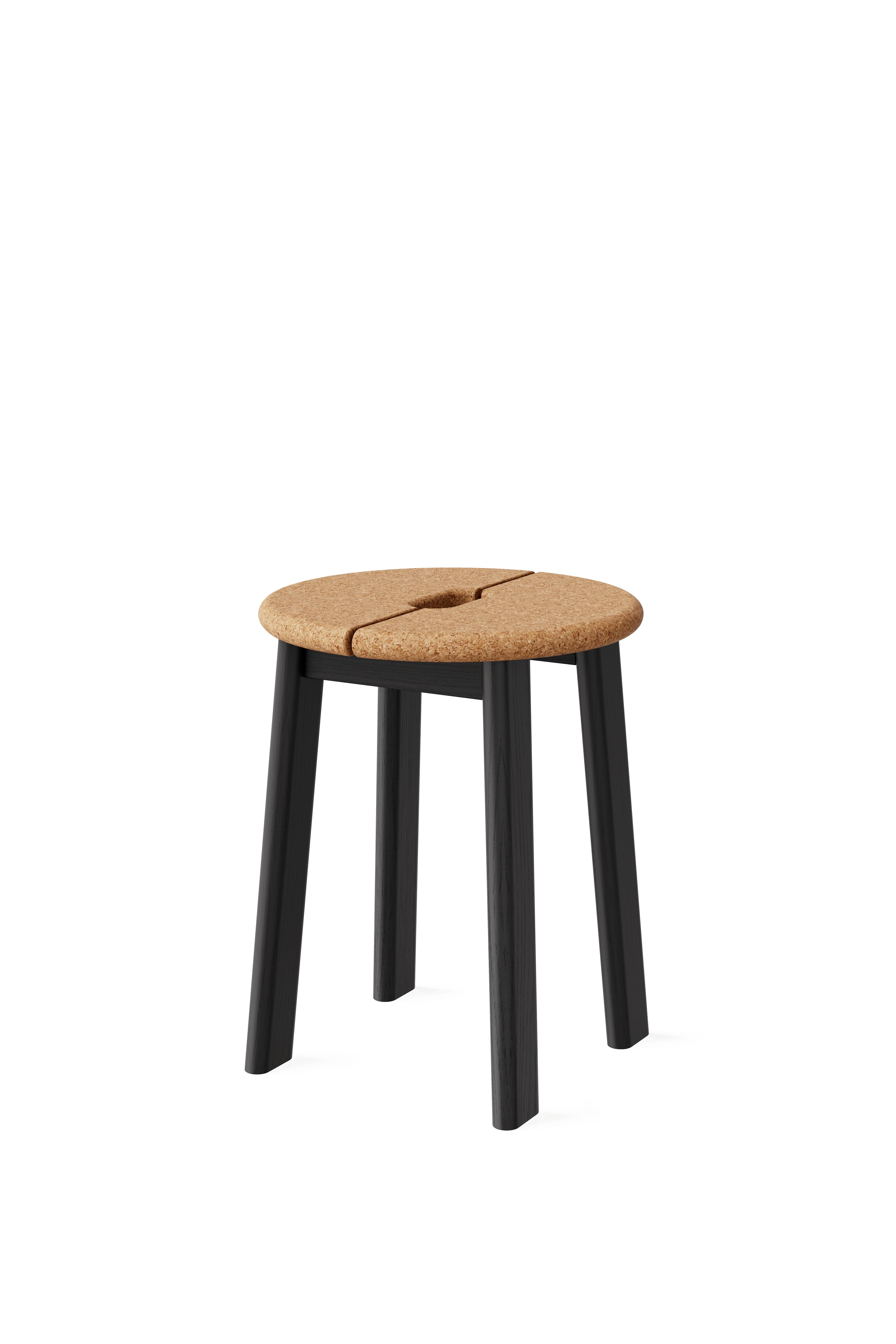 BRAVO Stool 白蠟木極簡椅凳-軟木椅座