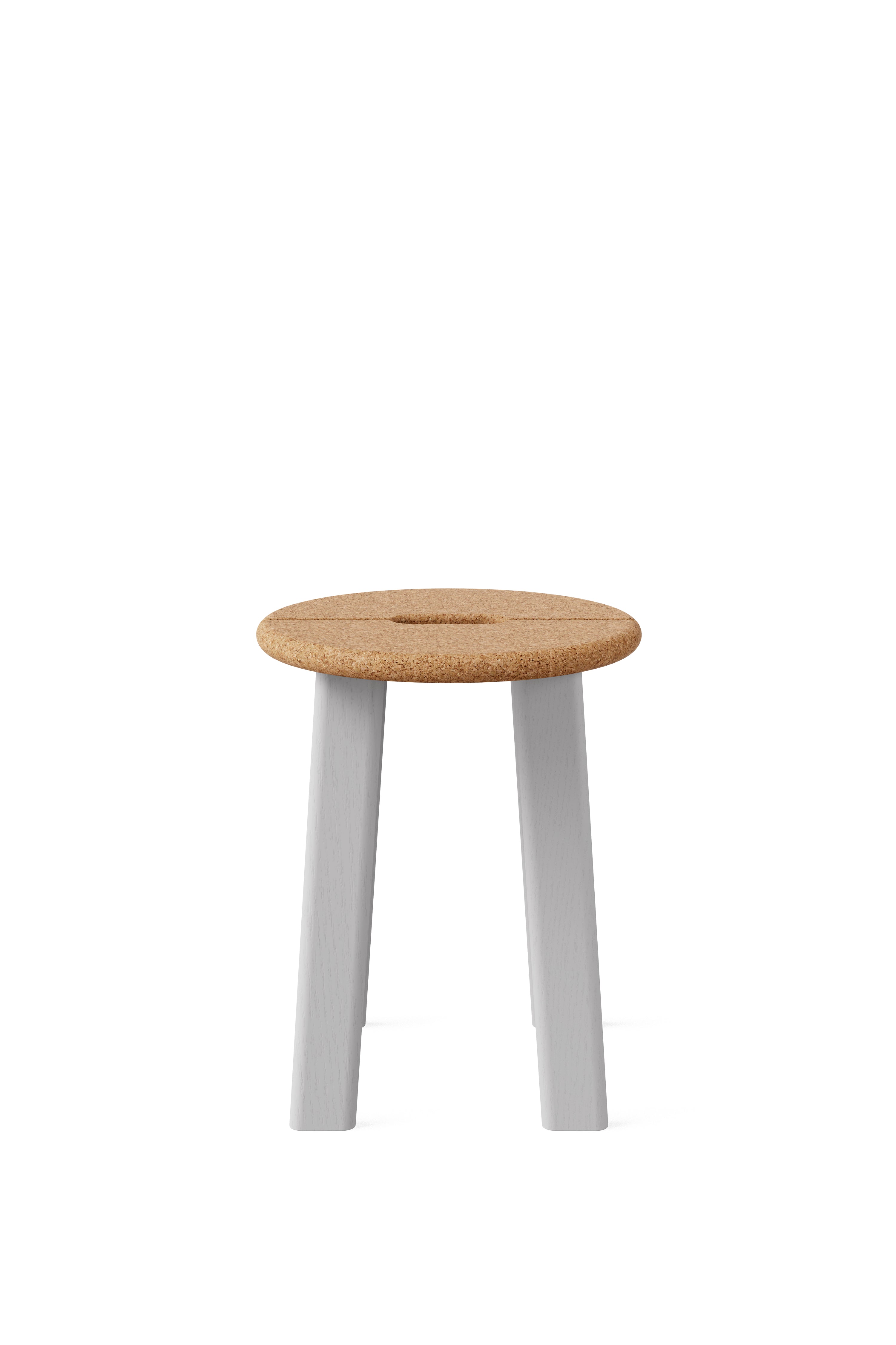 BRAVO Stool 白蠟木極簡椅凳-軟木椅座