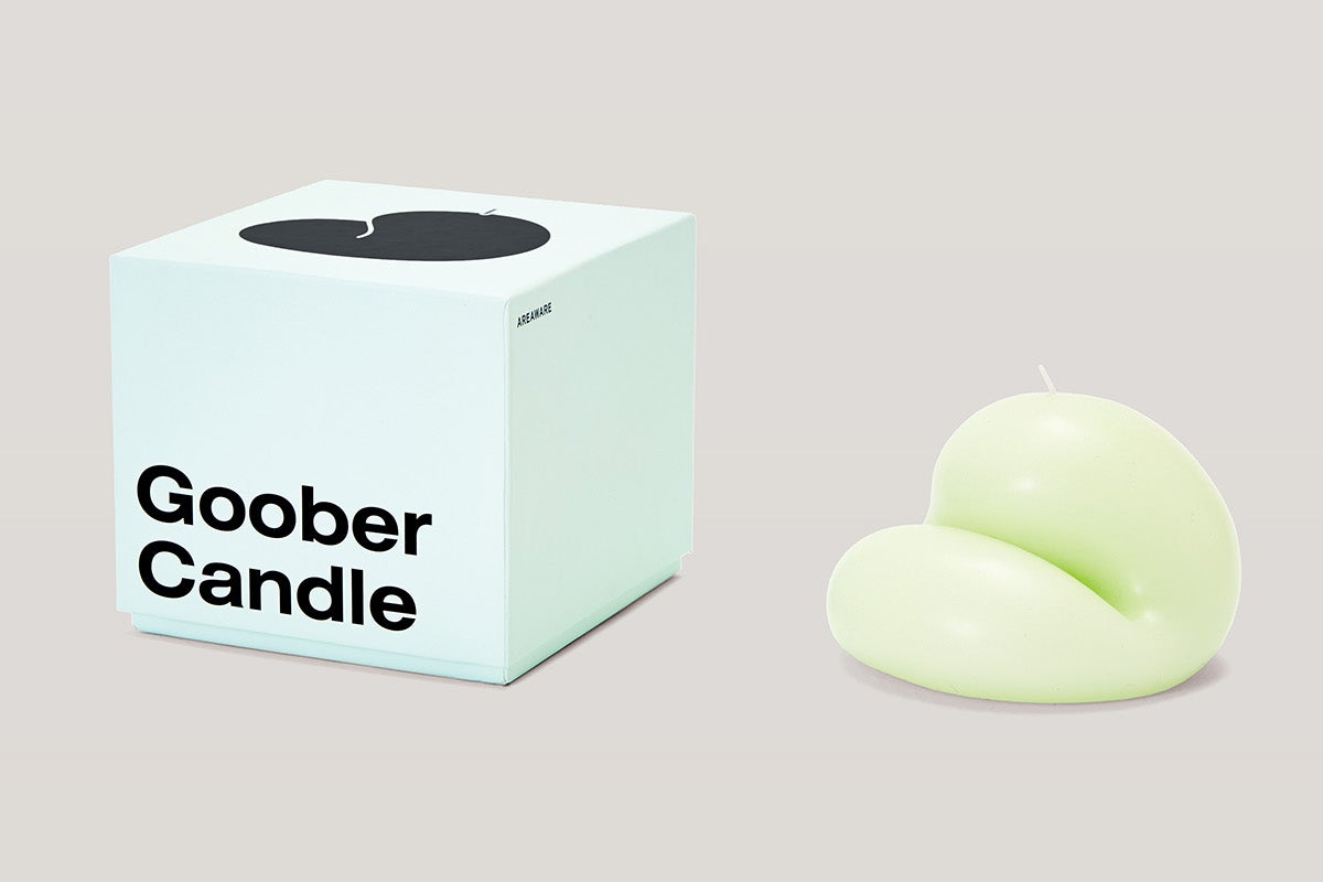 Areaware - Goober Candle · Emerald Green · TINGKO SELECT