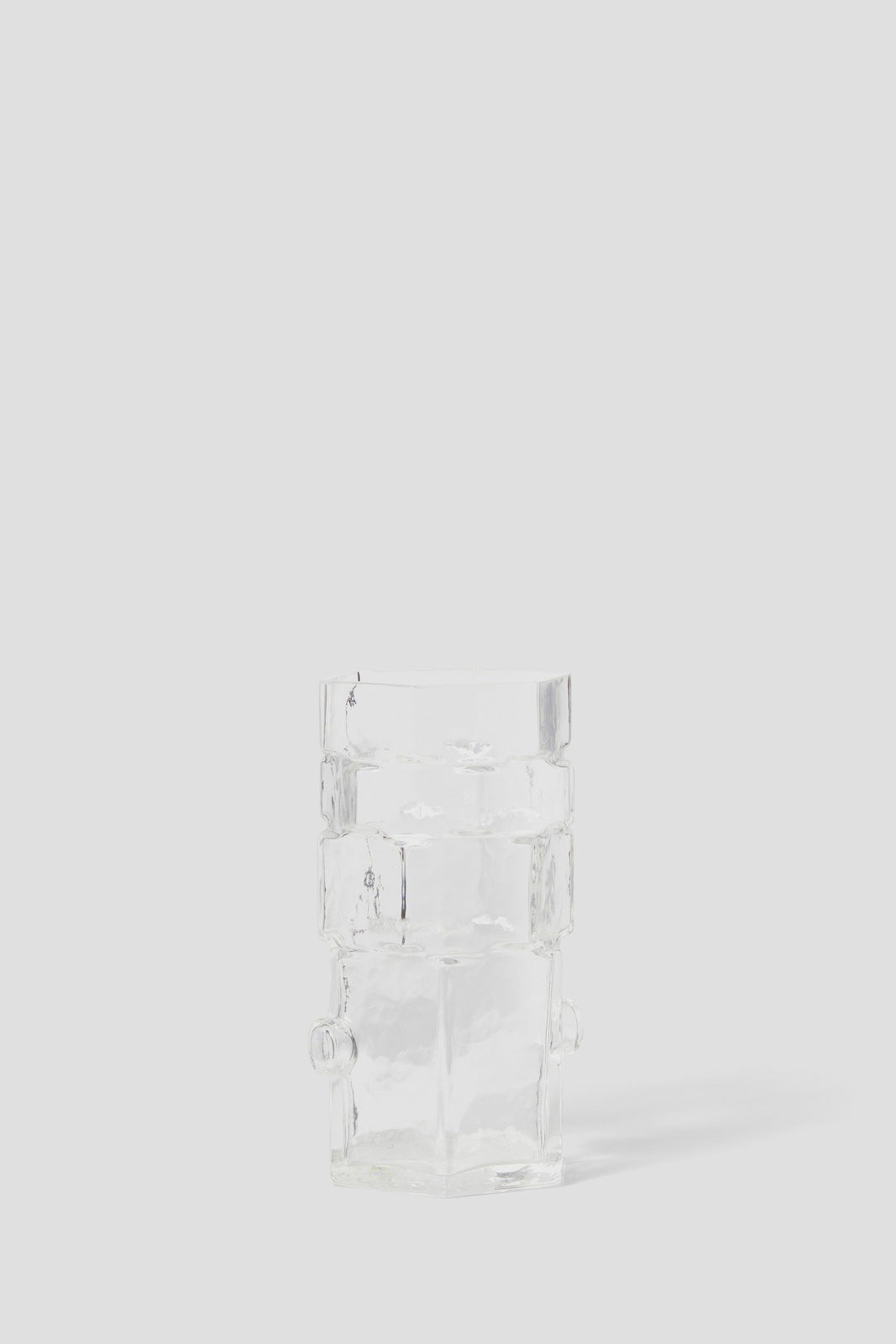 Hex Vase · Clear