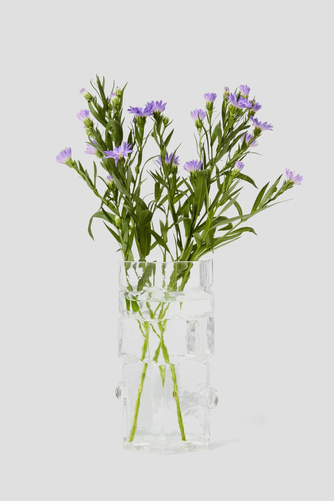 Hex Vase · Clear