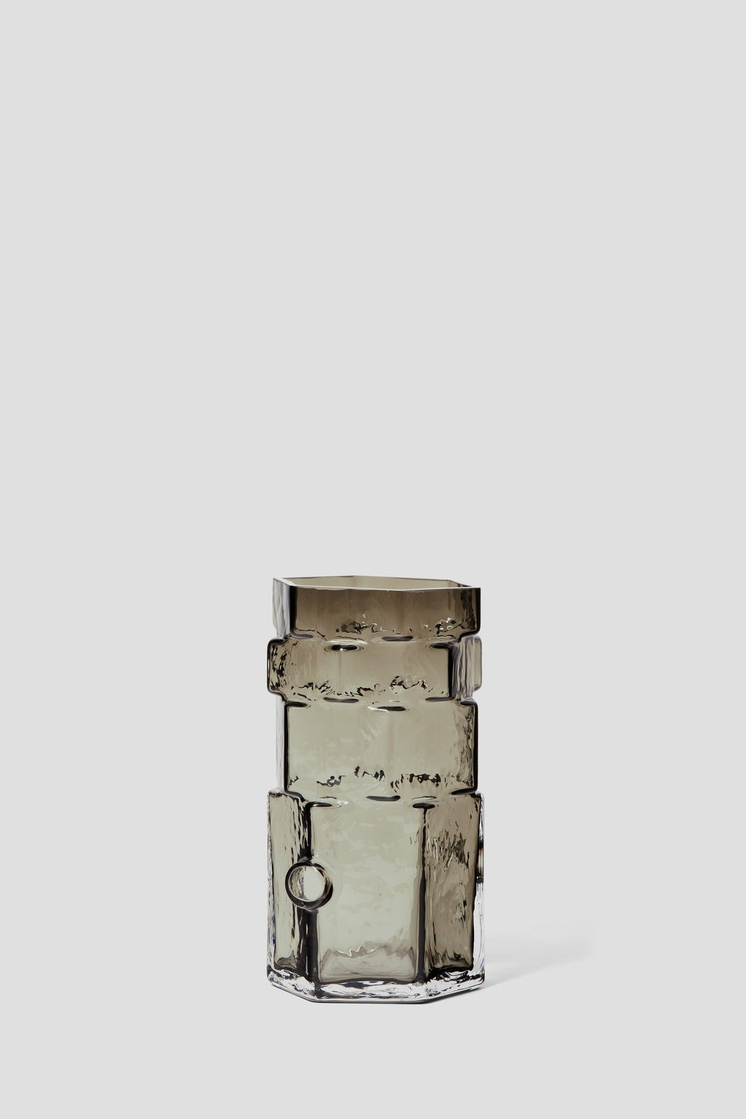 Hex Vase · Gray