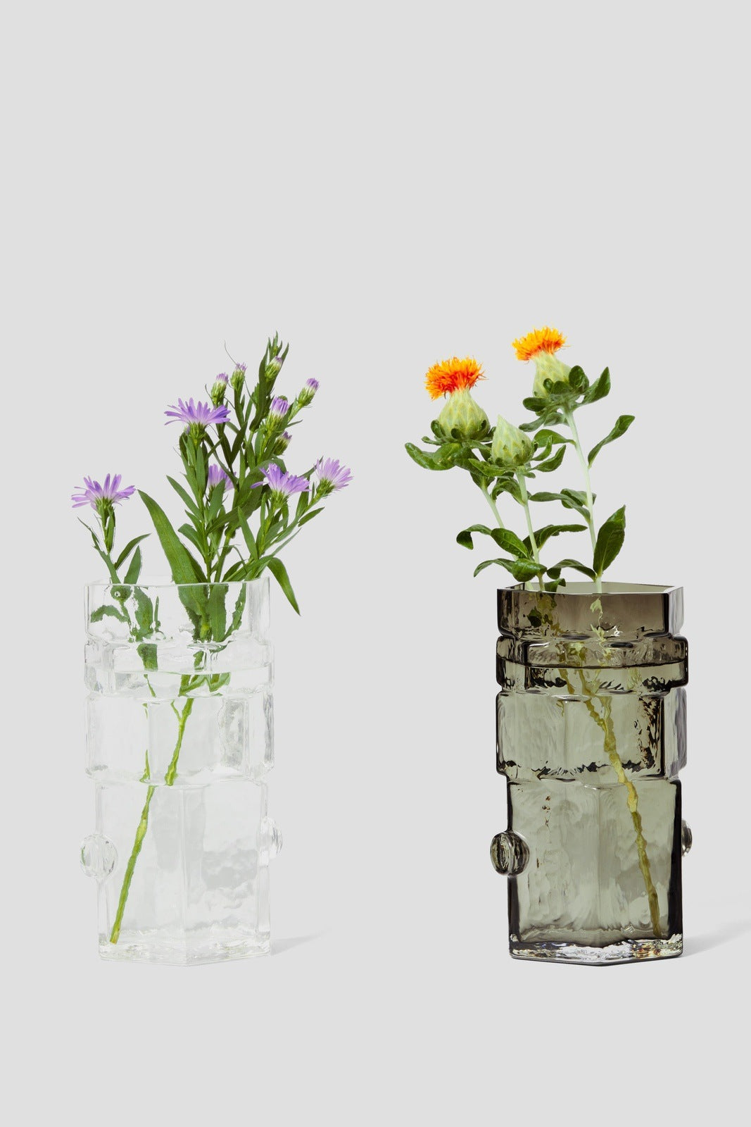 Hex Vase · Clear