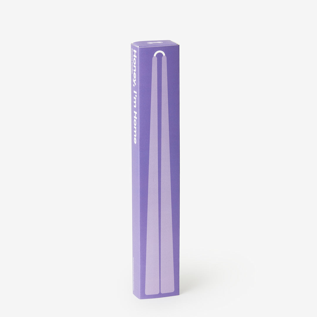 Honey, I'm Home Beeswax Candles · Lavender