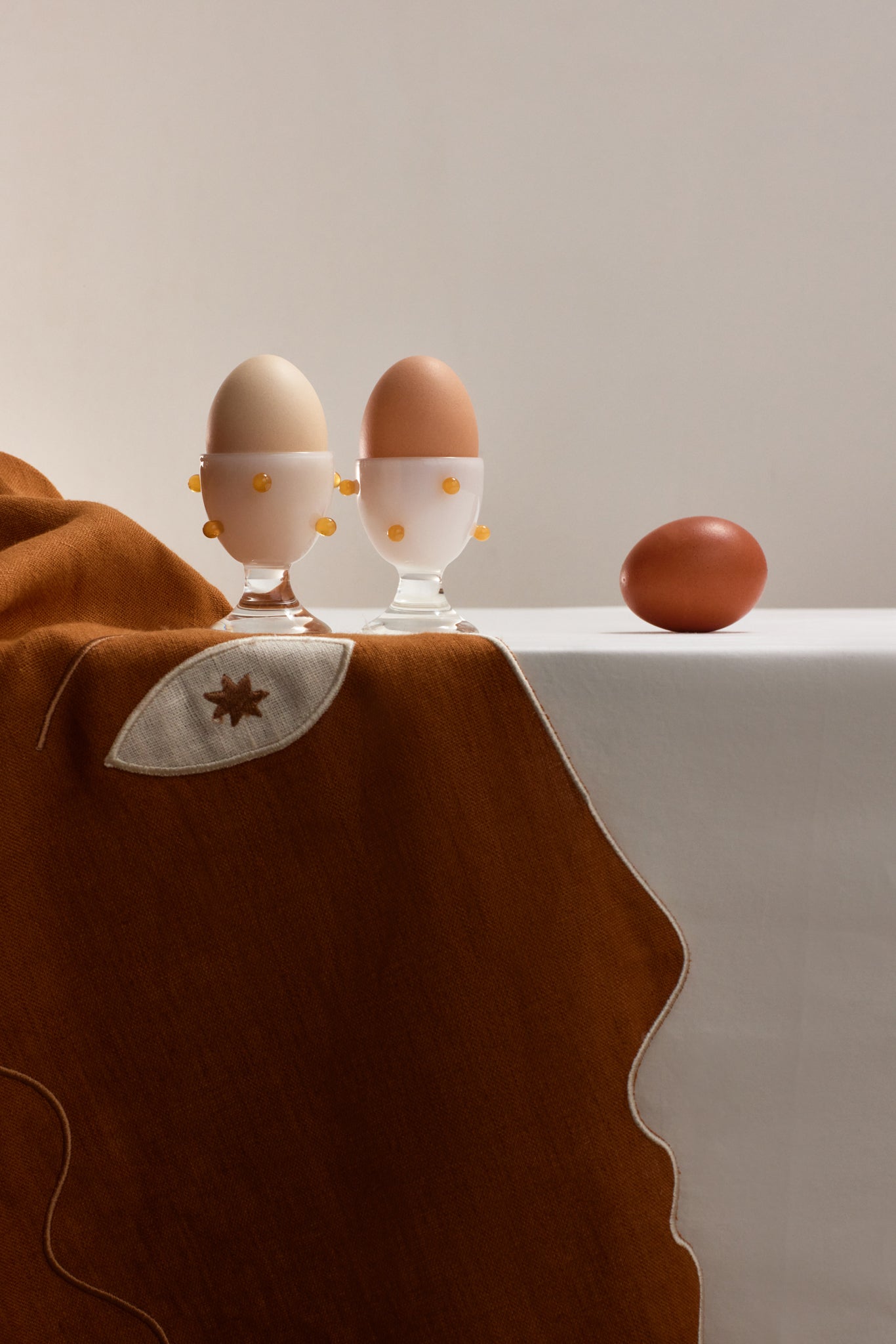 Maison Balzac - 2 Pomponette Egg Cups · TINGKO SELECT