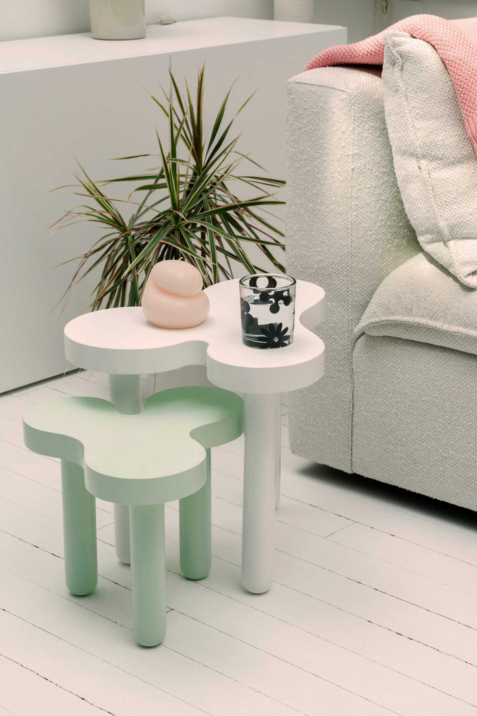 Areaware - Splat Side Table · Short · Mint · TINGKO SELECT