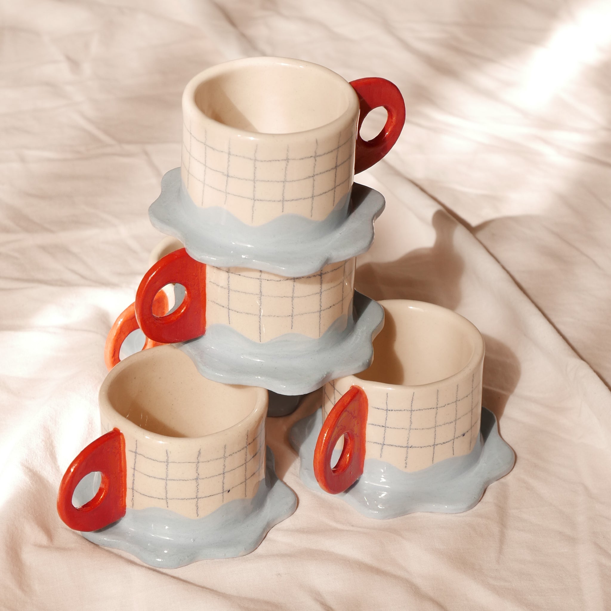 Pencil Grid Mug