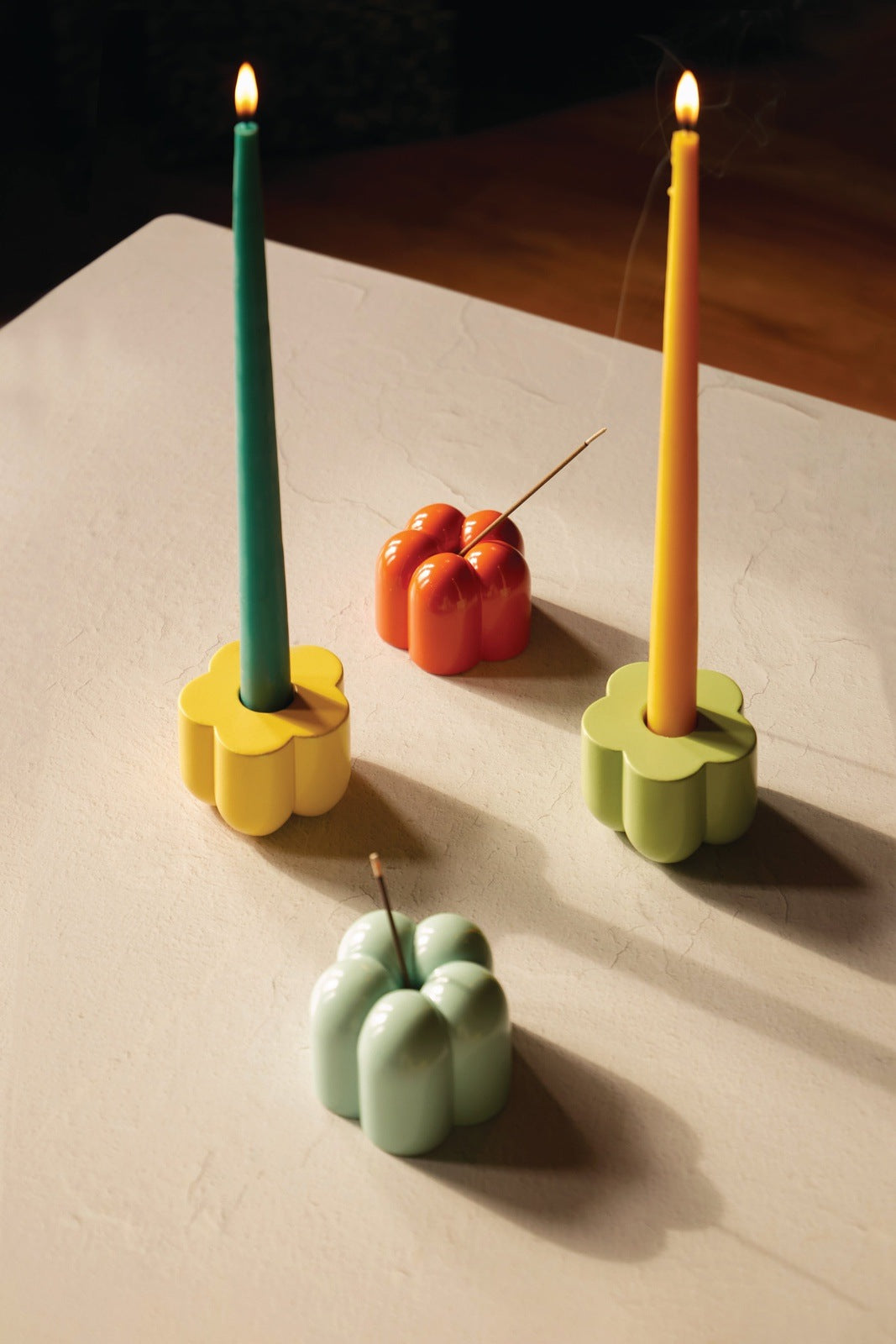 Honey, I'm Home Beeswax Candles · Yellow