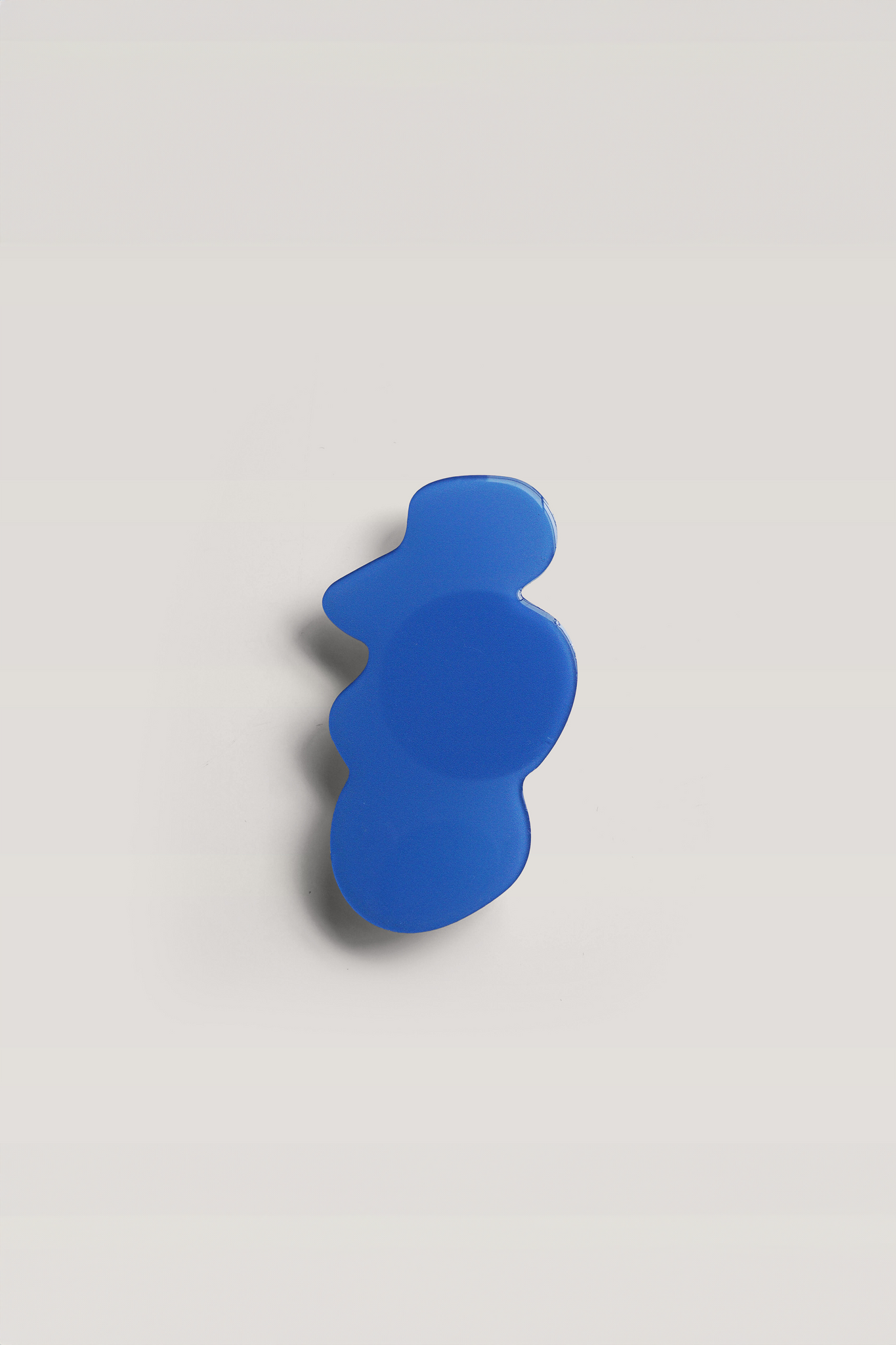 Blue Squiggle Phone Grip