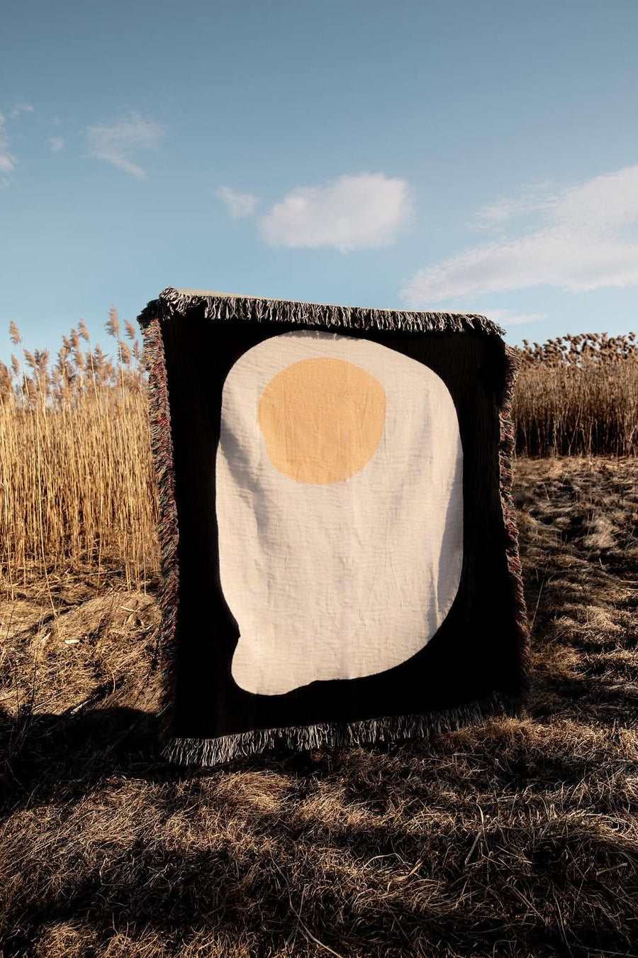 Bien Mal - The Sunnyside Up Throw Blanket · TINGKO SELECT