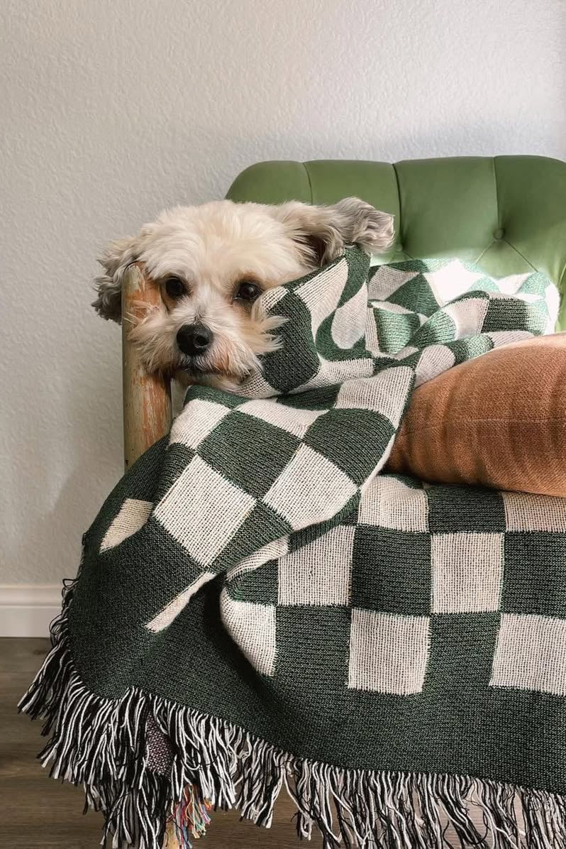 Bien Mal - Mate Throw Blanket · TINGKO SELECT