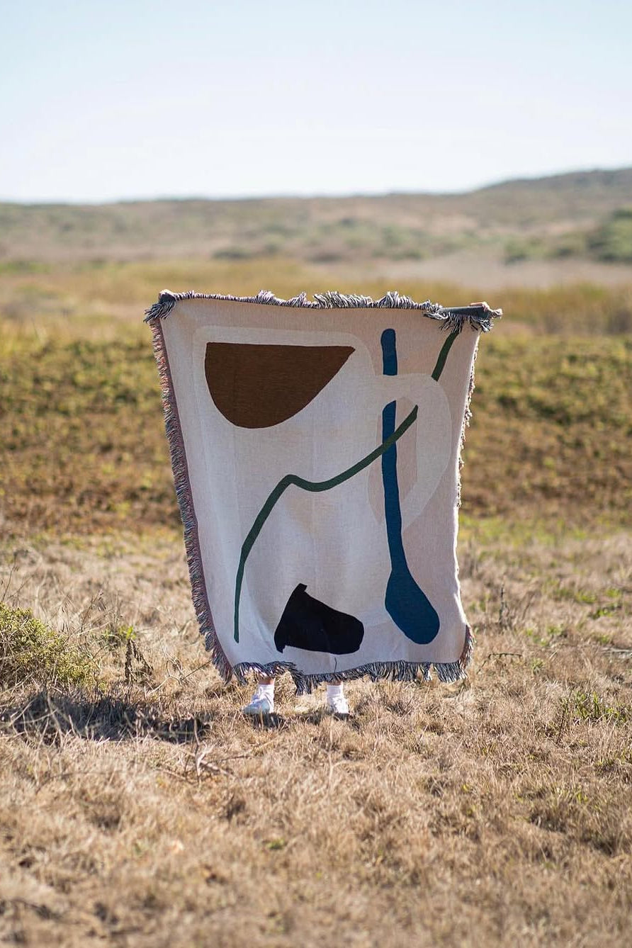 Bien Mal - Cafecito Throw Blanket · TINGKO SELECT