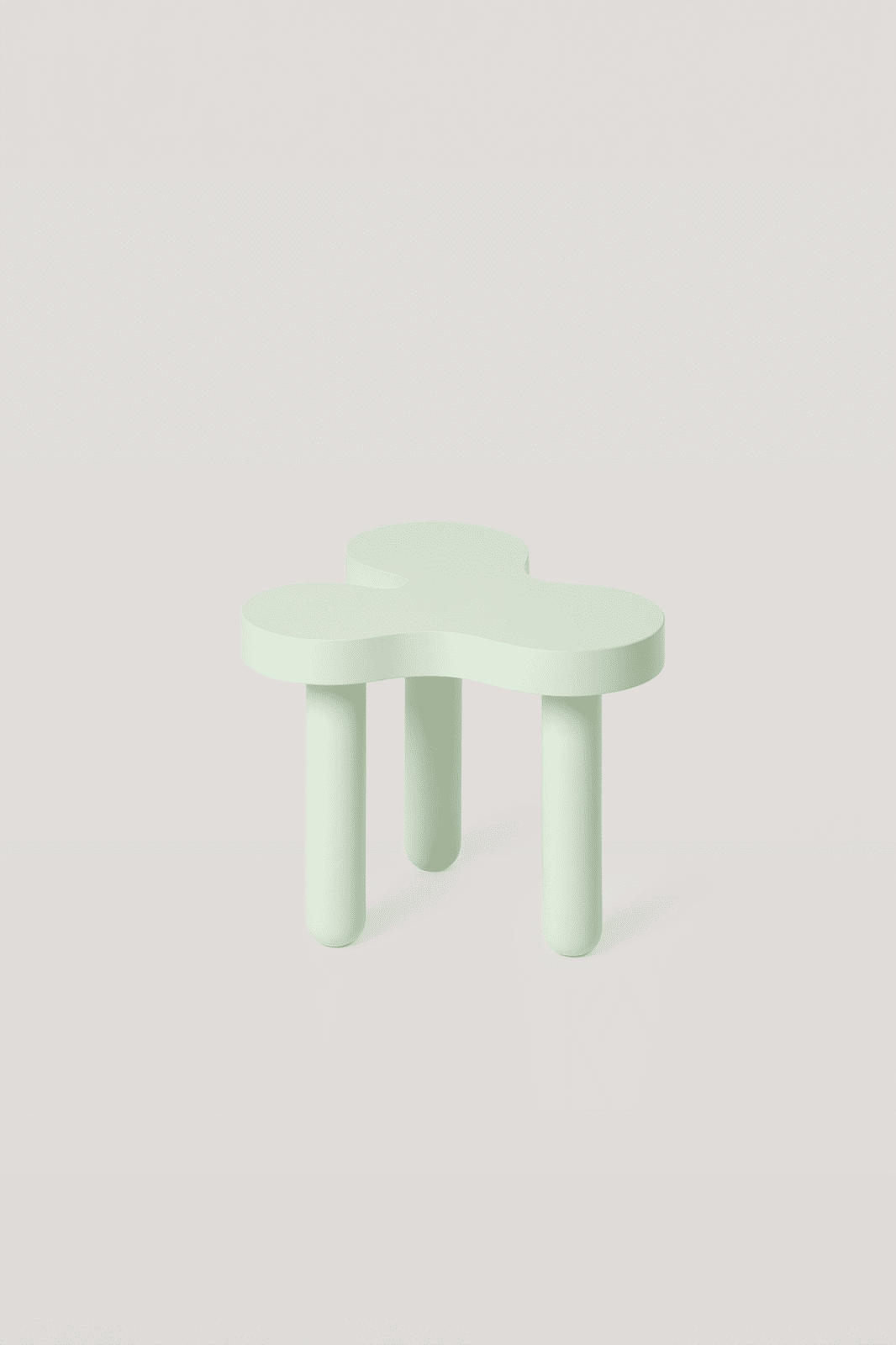 Splat Side Table · Short · Mint