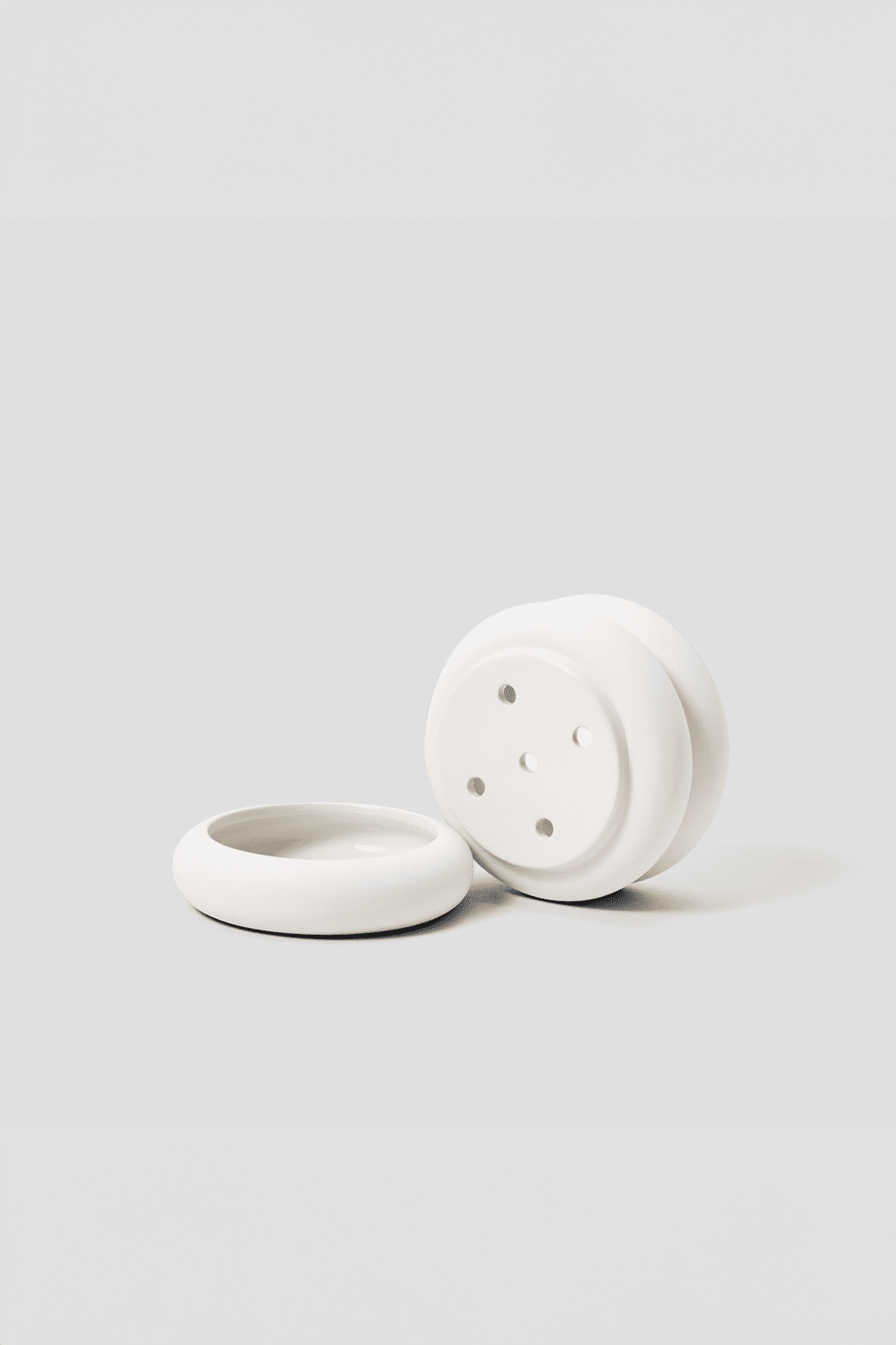 Stacking Planter Mini Short · White