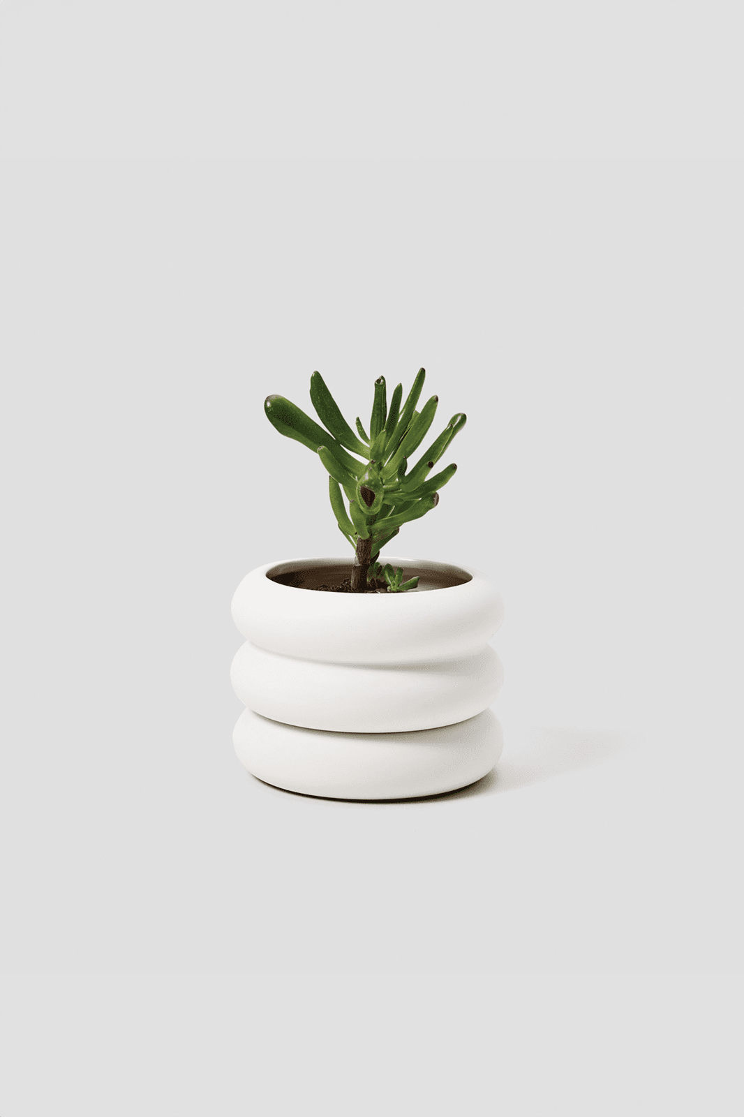 Stacking Planter Mini Short · White