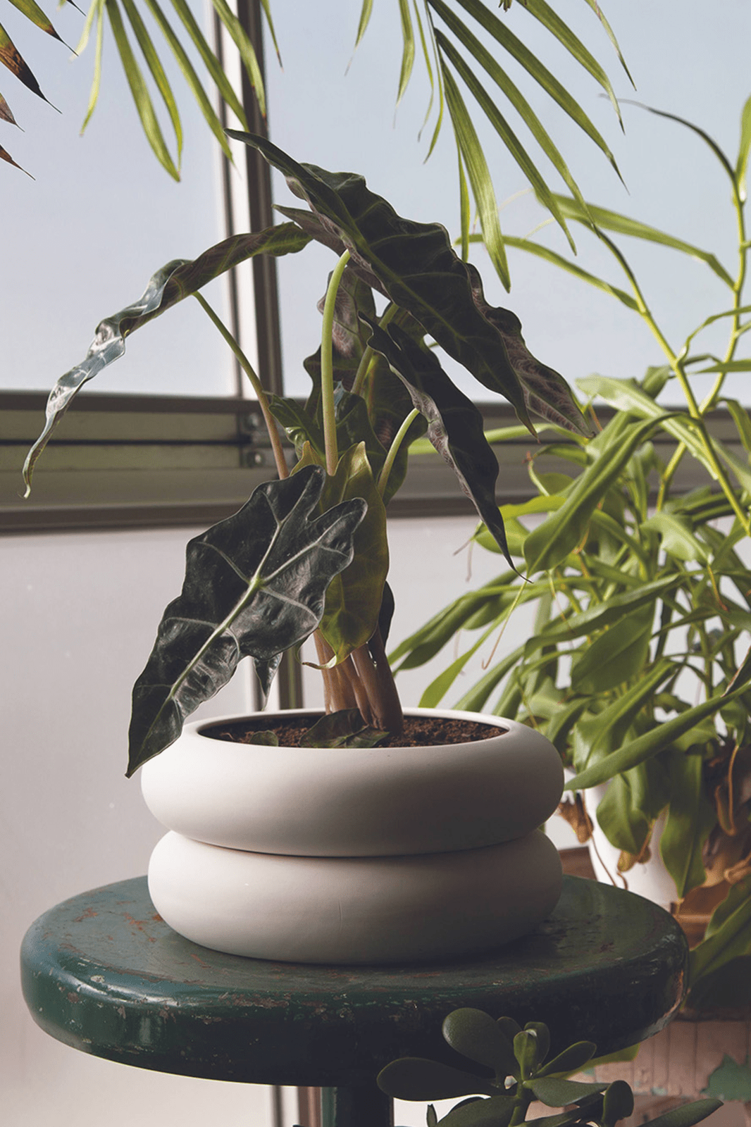 Stacking Planter · Short · White