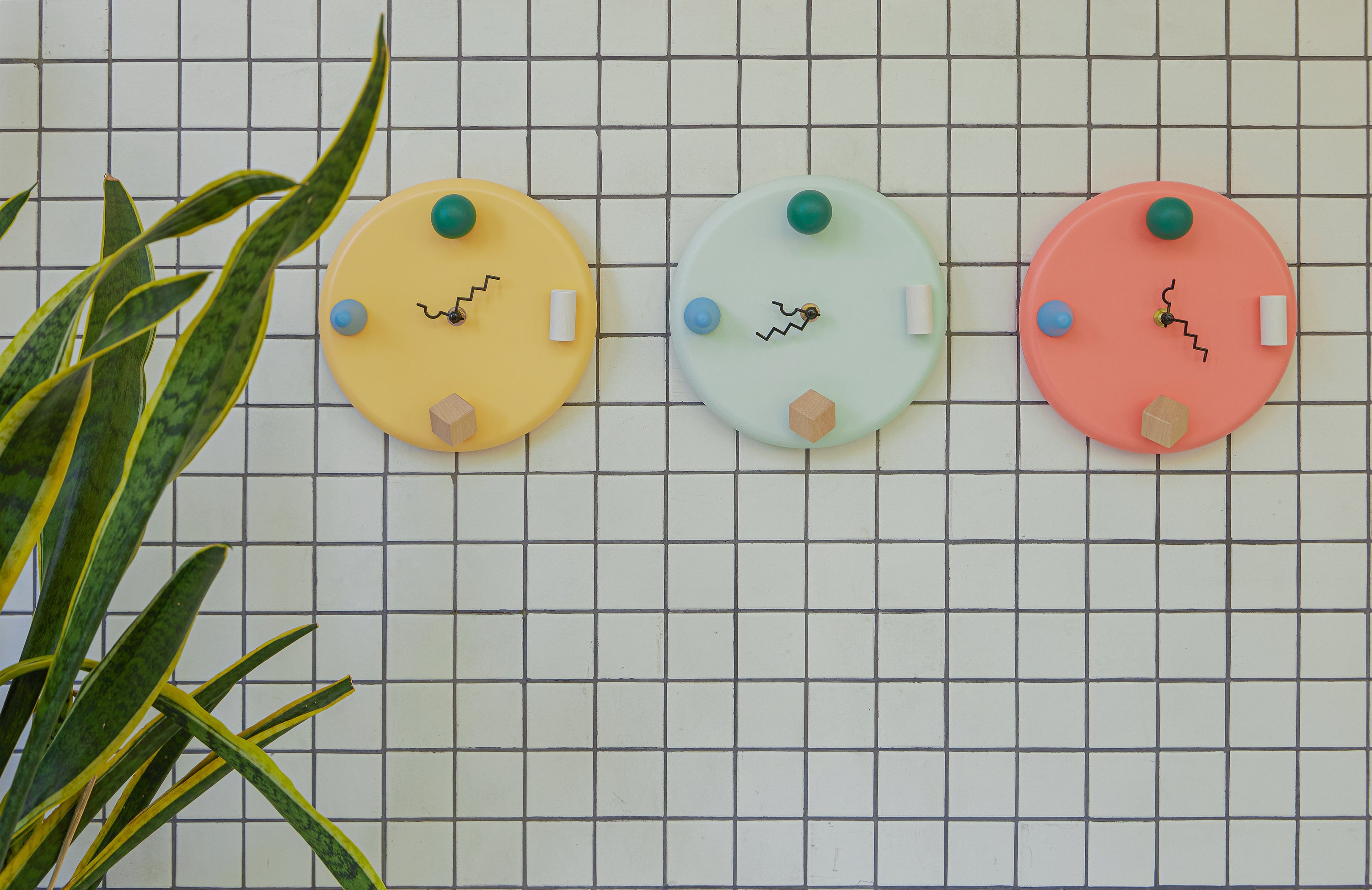 Wall Clock · Yellow