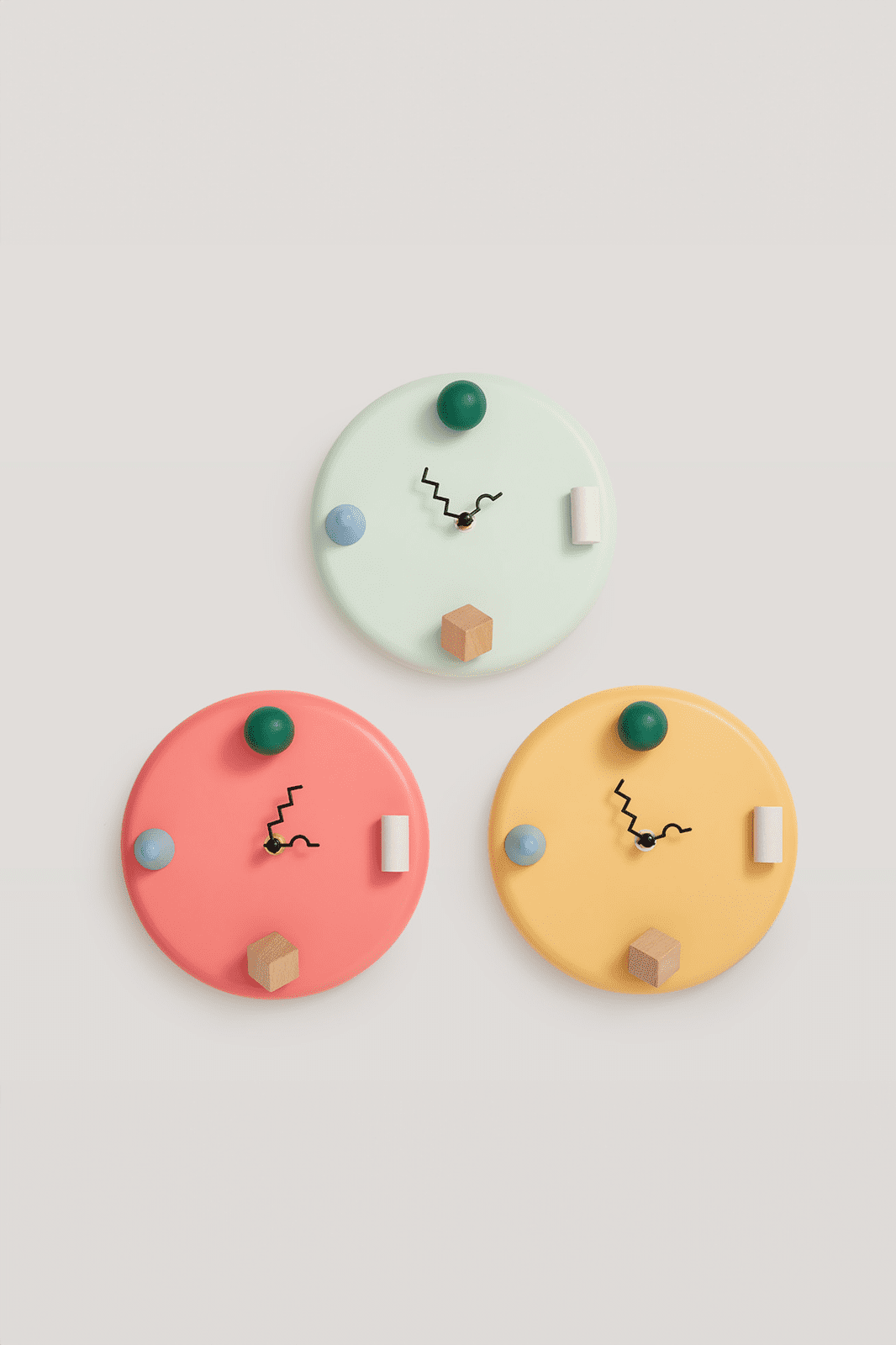 Wall Clock · Pink