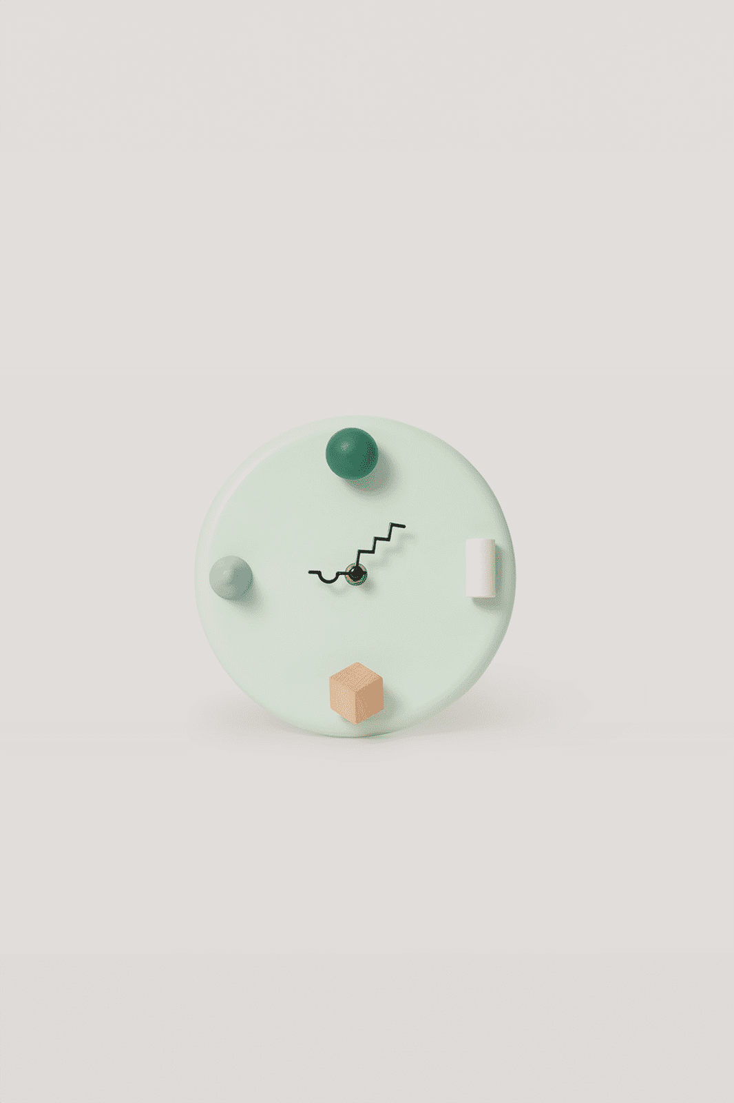 Wall Clock · Mint