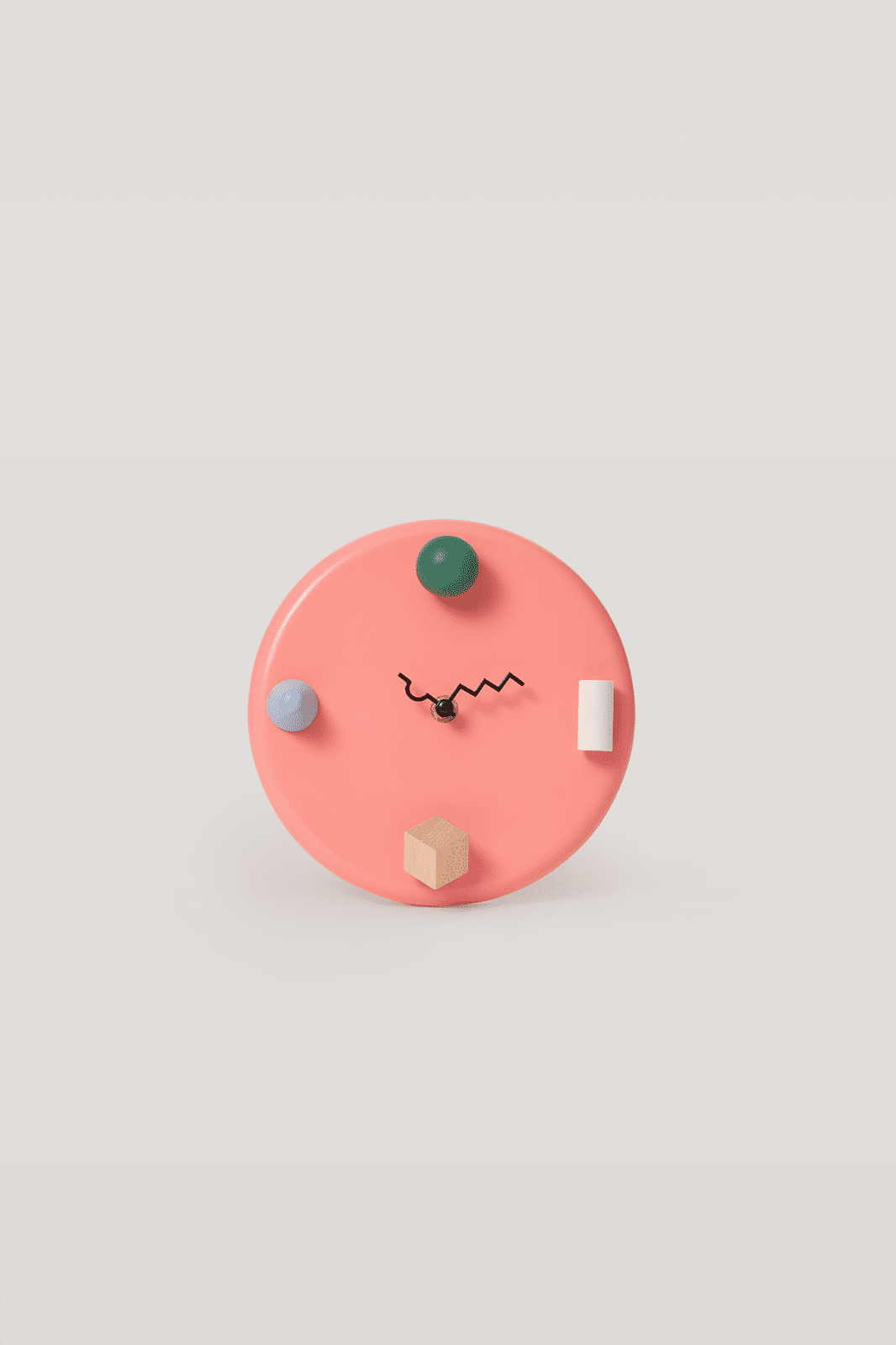 Wall Clock · Pink