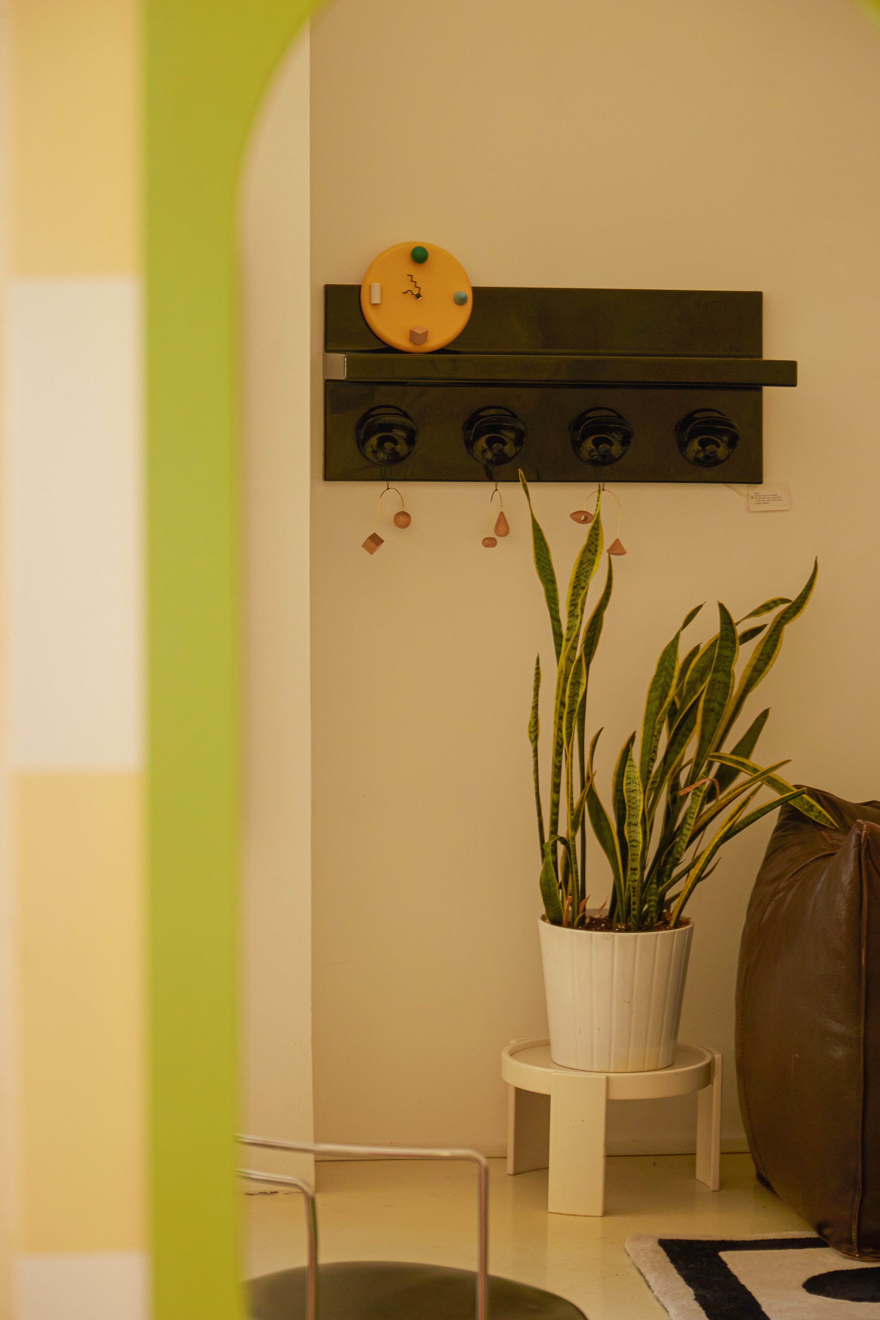 Wall Clock · Yellow