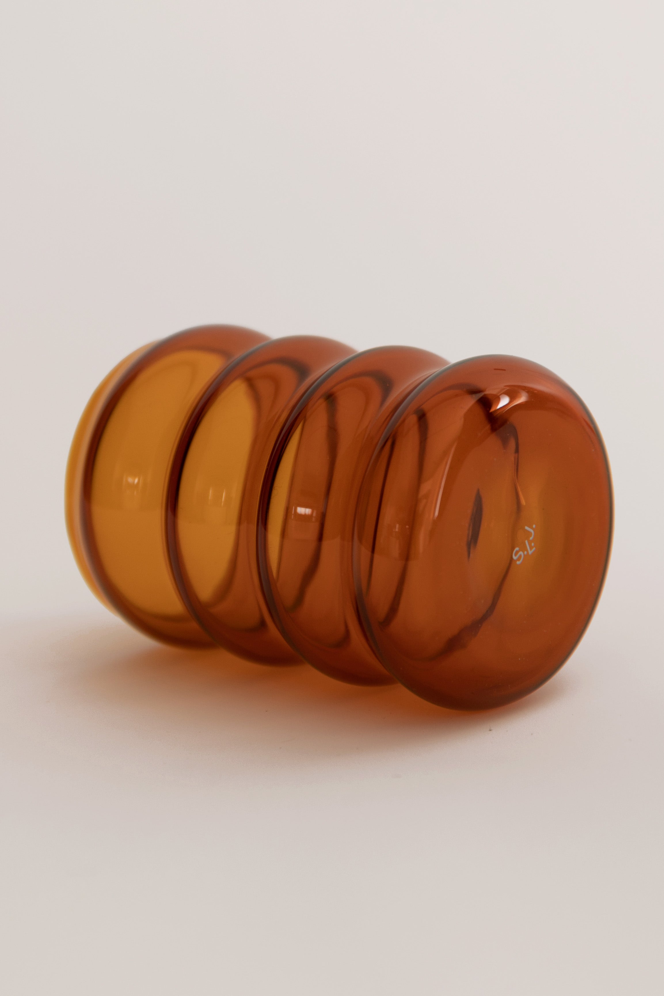 Small Ripple Cup · Amber