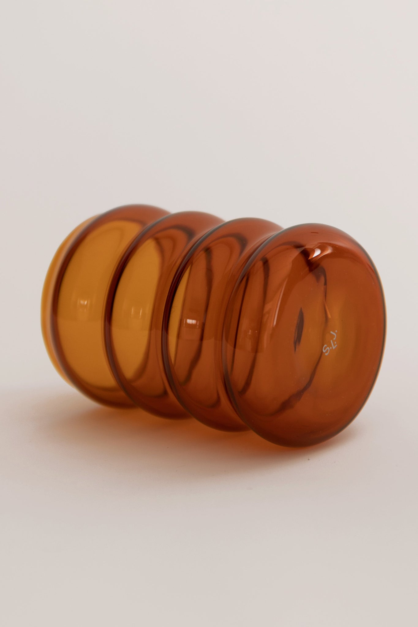 Small Ripple Cup · Amber