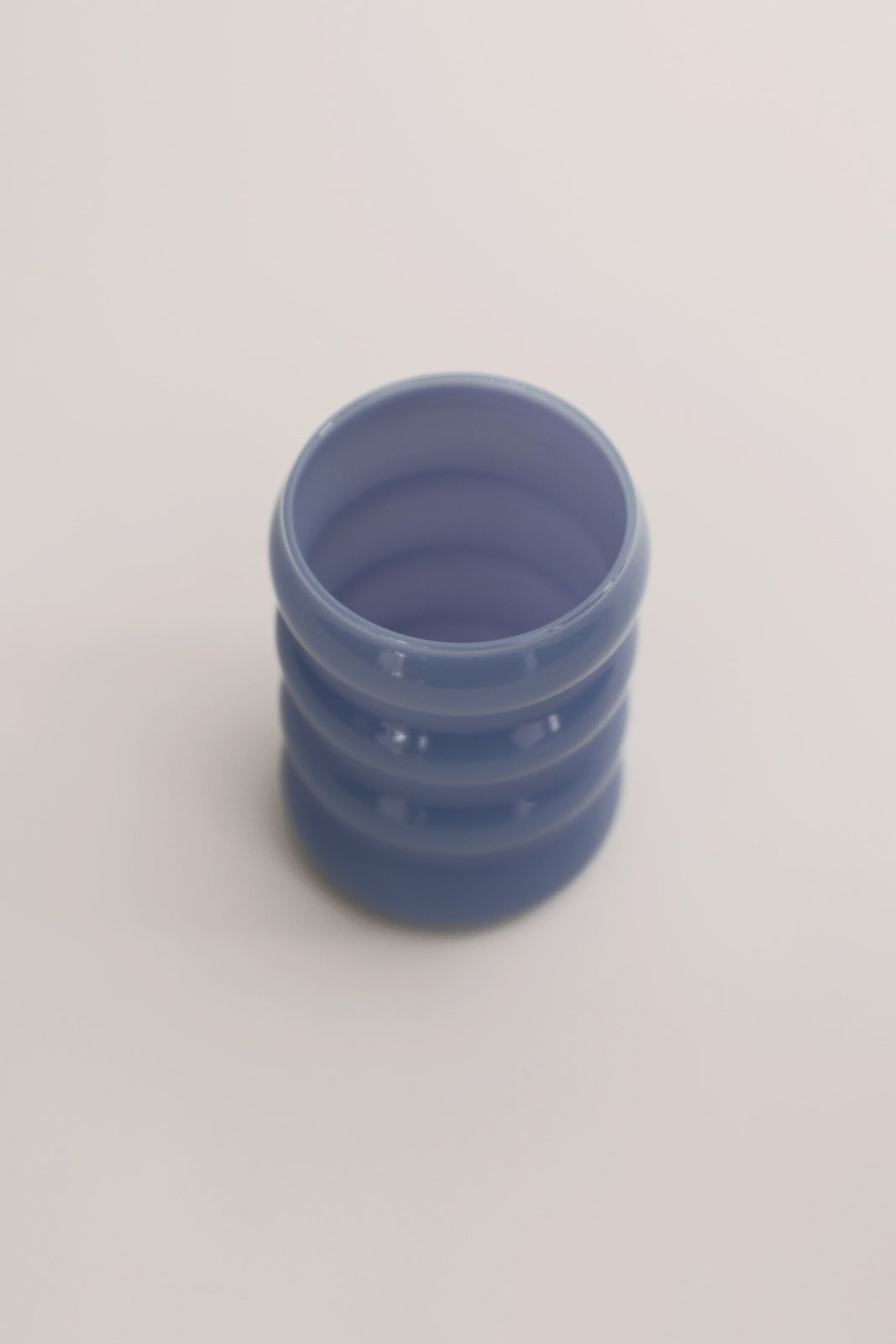 Opaque Ripple Cup Set of Two · Cornflower