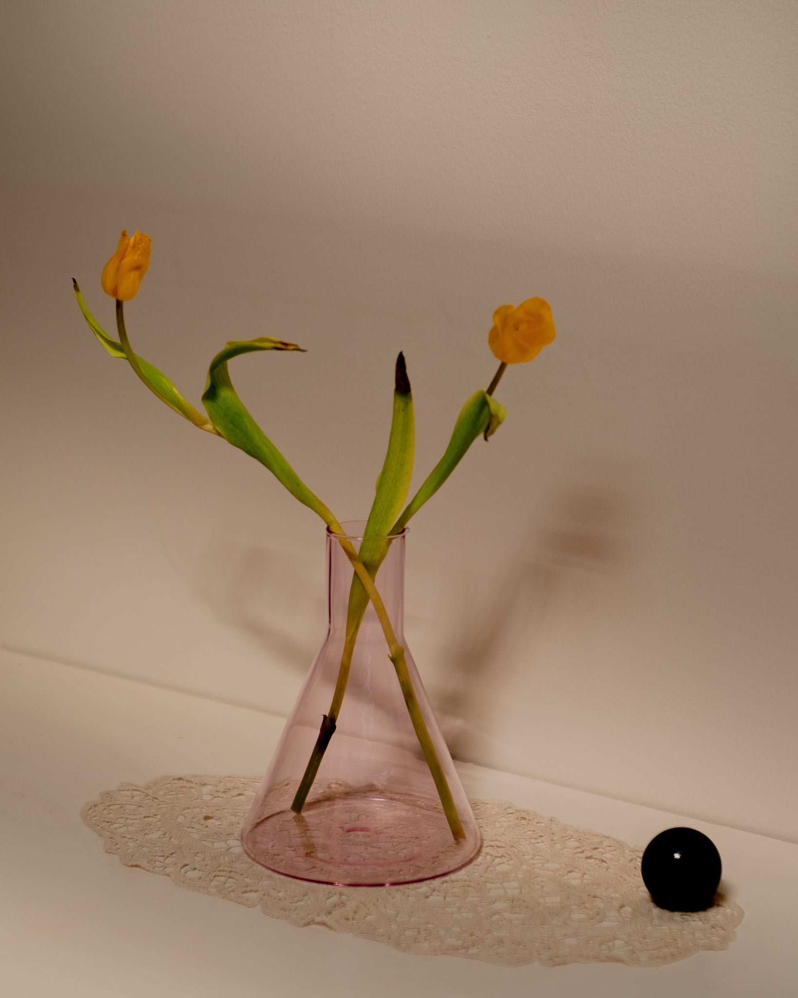 Bilboquet Carafe · Pink + Black