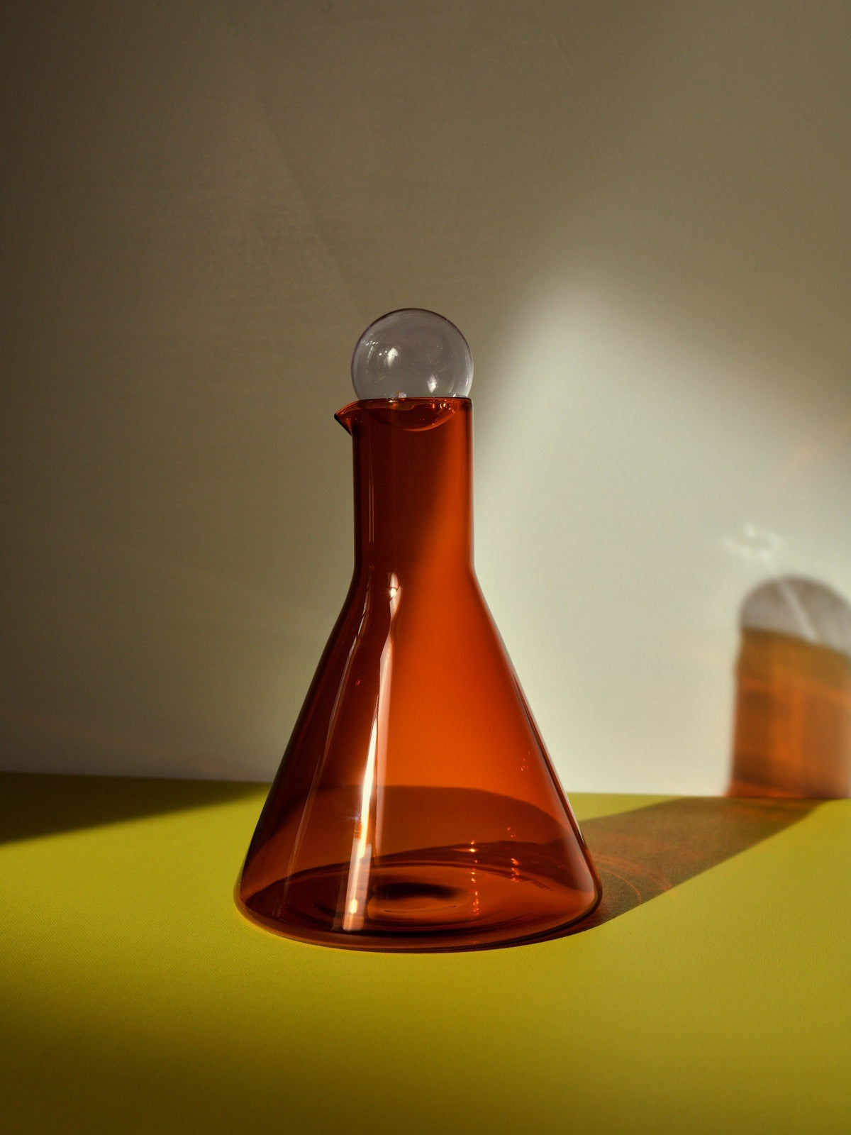 Bilboquet Carafe · Amber + Lilac